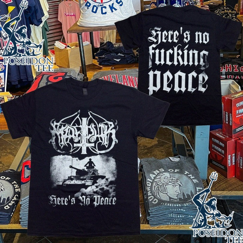 Reborn Bkk Marduk Here's No Peace Fucking - Adult & Kids T-Shirts, Sweatshirts & Hoodies apparel design preview 1