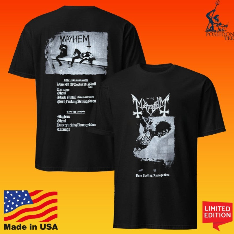 Reborn Bkk Mayhem Pure Fucking Armageddon - Adult & Kids T-Shirts, Sweatshirts & Hoodies apparel design preview 1