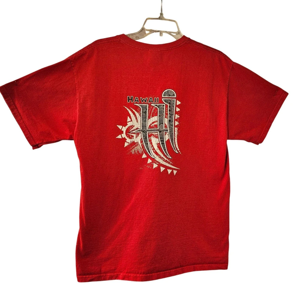 Fruit of the Loom Y2K Hawaiian Tribal Graphic Size L - Adult & Kids T-Shirts, Sweatshirts & Hoodies apparel design preview 1