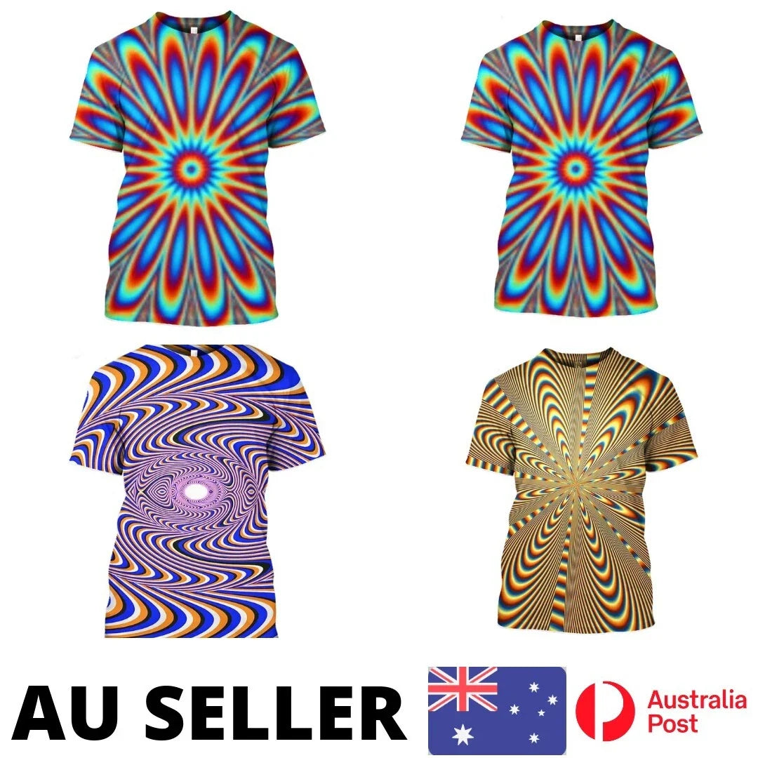 Trippy Unique Design Music Festival Psychedelic Swirl - Adult & Kids T-Shirts, Sweatshirts & Hoodies apparel design preview 1