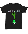 Area 69, Funny Novelty Black Meme Alie - Adult & Kids T-Shirts, Sweatshirts & Hoodies apparel design preview 1