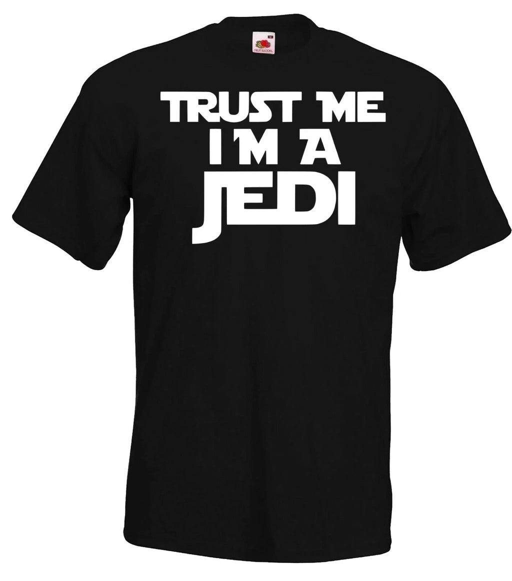 Youth Designz Men's TRUST ME I'M A JEDI Logo Wars - Adult & Kids T-Shirts, Sweatshirts & Hoodies apparel design preview 1