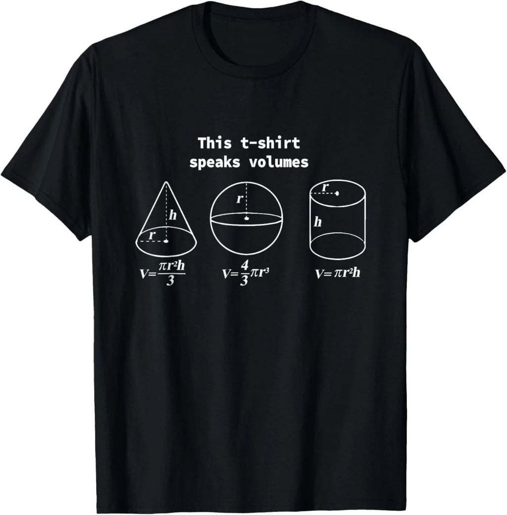 This Speaks Volumes Funny Maths Science Geeky Pun - Adult & Kids T-Shirts, Sweatshirts & Hoodies apparel design preview 1