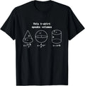 This Speaks Volumes Funny Maths Science Geeky Pun - Adult & Kids T-Shirts, Sweatshirts & Hoodies apparel design preview 1