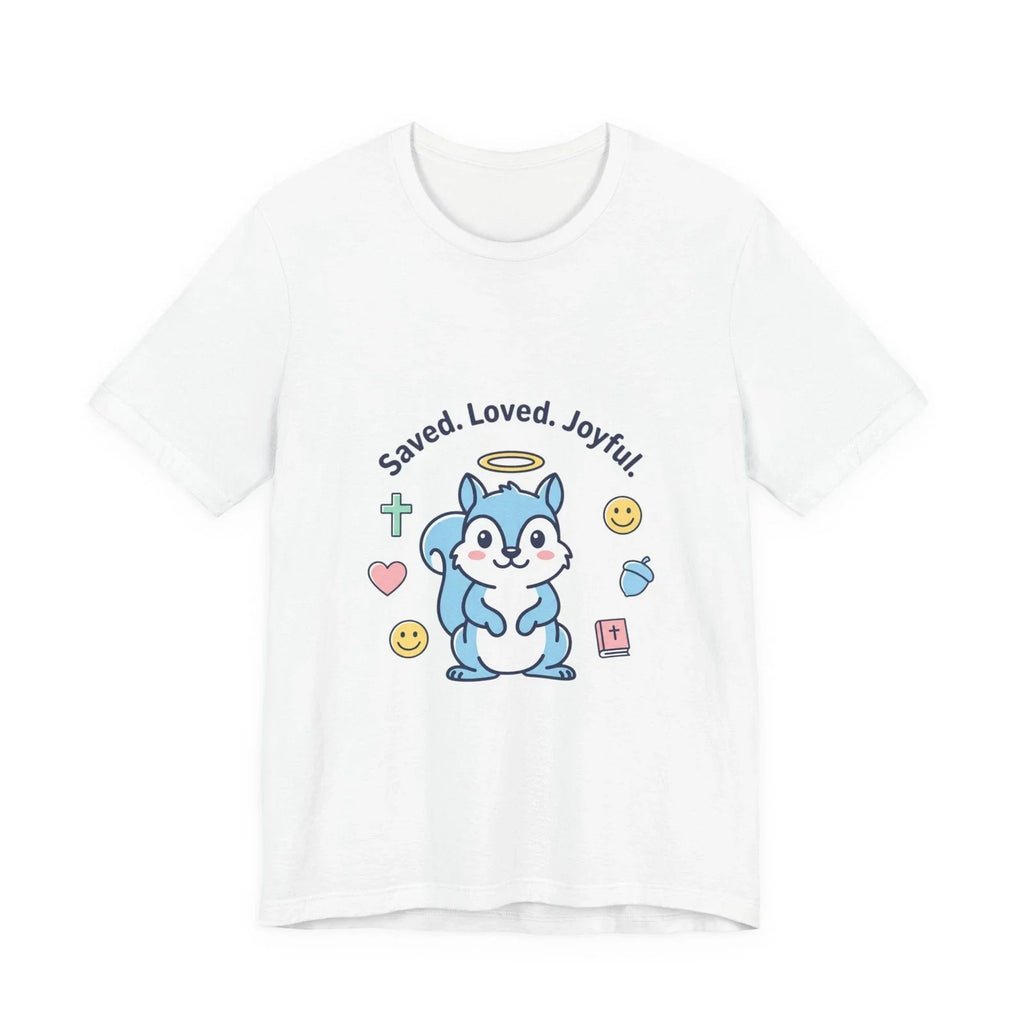 Saved Loved Joyful Christian Memes, Retro Church Camp - Adult & Kids T-Shirts, Sweatshirts & Hoodies apparel design preview 1