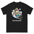 Red Mountain Doge Skiing Funny Ski Skier Dog Meme - Adult & Kids T-Shirts, Sweatshirts & Hoodies apparel design preview 1