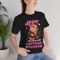Capybara K-Pop Star for Kawaii Animal Lovers, Cute - Adult & Kids T-Shirts, Sweatshirts & Hoodies apparel design preview 1