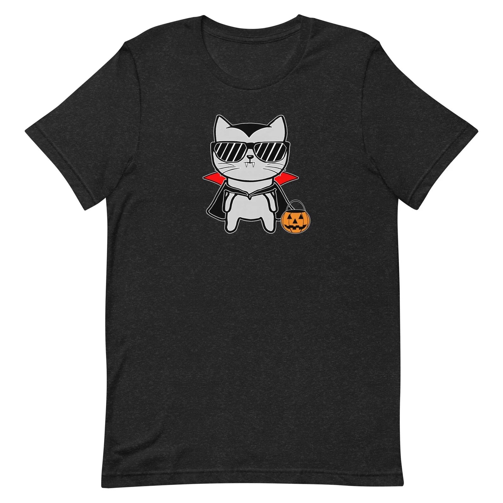Halloween Cat cute fall unisex, kawaii, spooky, - Adult & Kids T-Shirts, Sweatshirts & Hoodies apparel design preview 1
