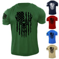 Men's American Deer Hunting USA Flag 100% Cotton - Adult & Kids T-Shirts, Sweatshirts & Hoodies apparel design preview 1
