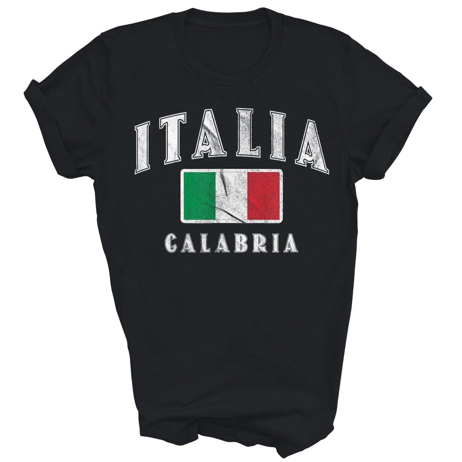 Calabria Italian Flag Italy Italia Gift Women Men - Adult & Kids T-Shirts, Sweatshirts & Hoodies apparel design preview 1