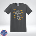 Funny OW Pain Stick Figure Body Ache Humor - Adult & Kids T-Shirts, Sweatshirts & Hoodies apparel design preview 1