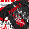 Persona 5 T-shirtGoro Akechi Shin Megami Tensei Anime - Adult & Kids T-Shirts, Sweatshirts & Hoodies apparel design preview 1