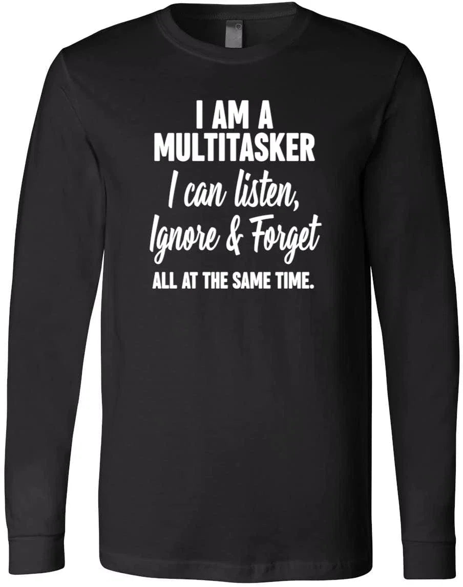Witty Sarcasm Quote Gift Funny Multitasker Humor Bold - Adult & Kids T-Shirts, Sweatshirts & Hoodies apparel design preview 1