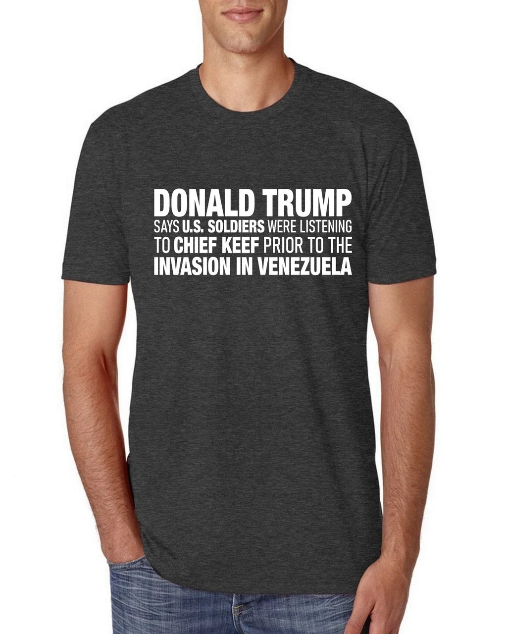 Viral Political Meme Alleged Military Playlist Mens - Adult & Kids T-Shirts, Sweatshirts & Hoodies apparel design preview 1