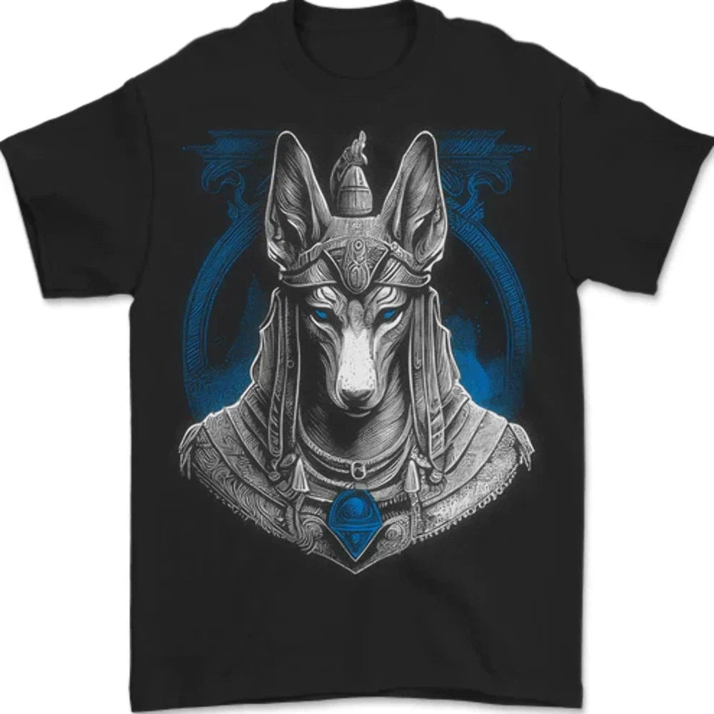Anubis God of the Dead Ancient Egypt Myth Mens 100% - Adult & Kids T-Shirts, Sweatshirts & Hoodies apparel design preview 1