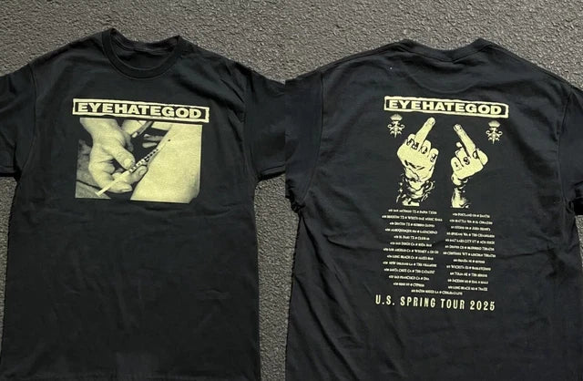 Eyehategod Band Spring Tour 2025 - Adult & Kids T-Shirts, Sweatshirts & Hoodies apparel design preview 1