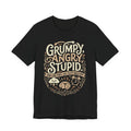 Copy of Grumpy Space Quote Funny Humor Meme for Men - Adult & Kids T-Shirts, Sweatshirts & Hoodies apparel design preview 1