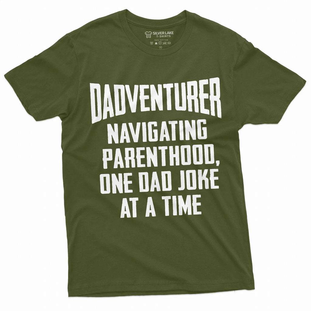 Funny Dadventurer fathers day gift humorous dad joke - Adult & Kids T-Shirts, Sweatshirts & Hoodies apparel design preview 1