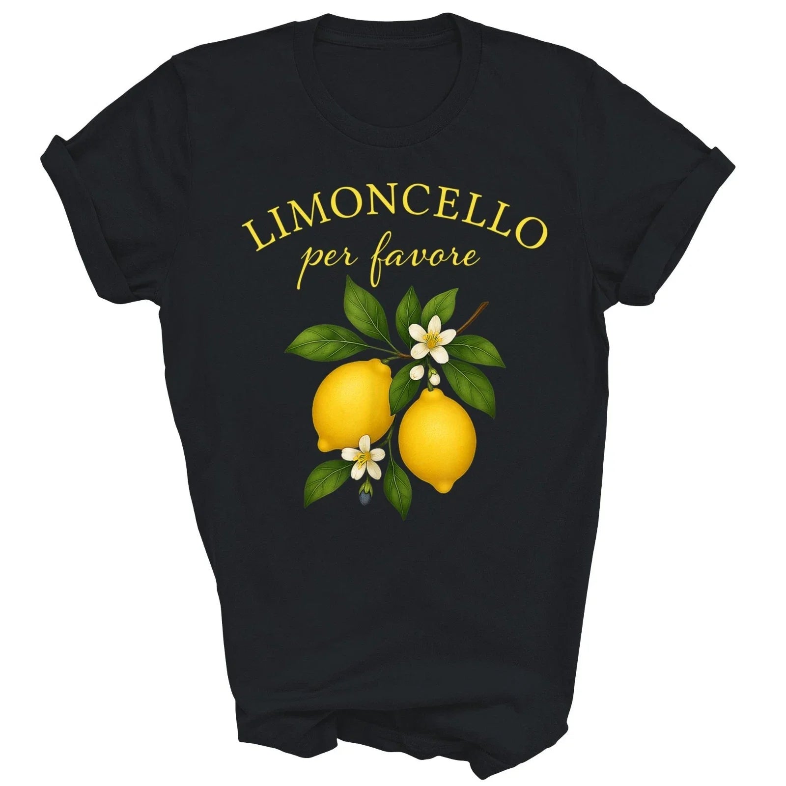 Limoncello Per Favore Italian Funny Lemon Gift - Adult & Kids T-Shirts, Sweatshirts & Hoodies apparel design preview 1