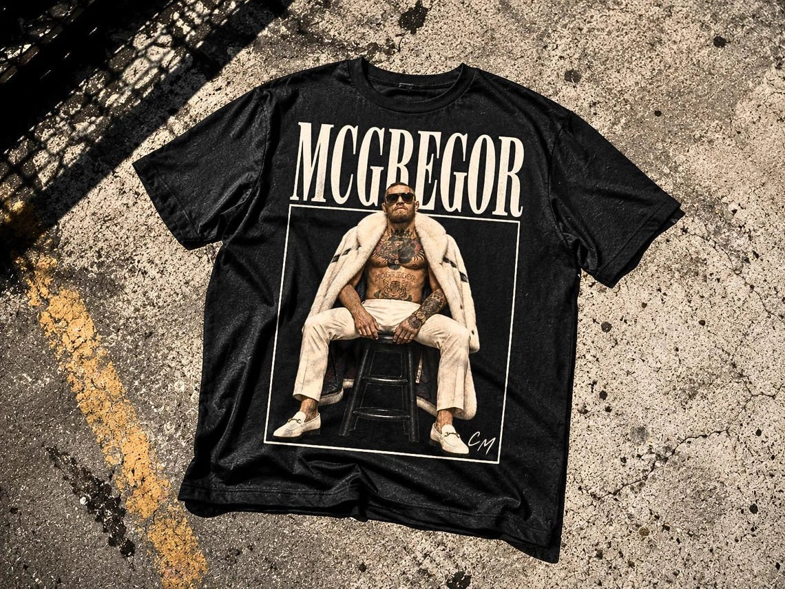 Conor McGregor UFC 329 Fight Night - Adult & Kids T-Shirts, Sweatshirts & Hoodies apparel design preview 1
