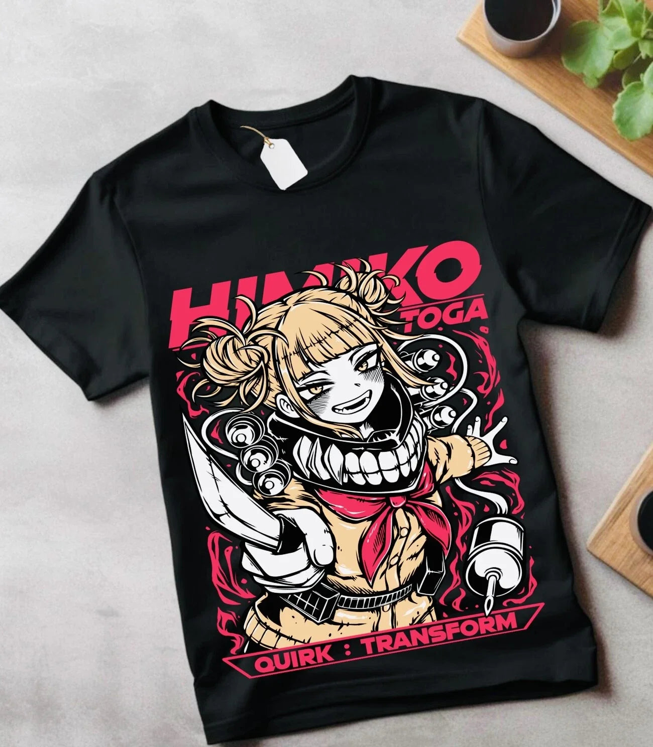 Himiko Toga T-ShirtMy Hero Academia Izuku Midoriya - Adult & Kids T-Shirts, Sweatshirts & Hoodies apparel design preview 1