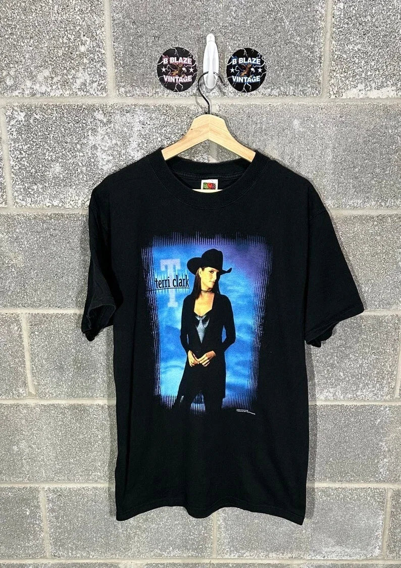 Vintage Y2K 2000s Terri Clark Rap Style Graphic - Adult & Kids T-Shirts, Sweatshirts & Hoodies apparel design preview 1
