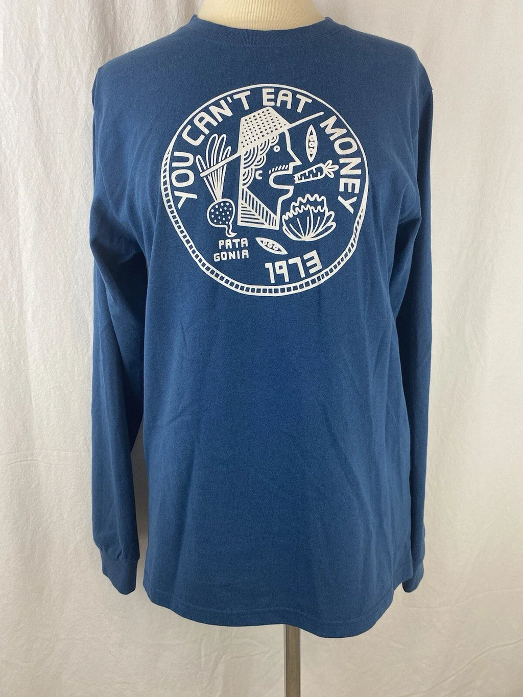 Men's Patagonia You Can't Eat Money Large Orange - Adult & Kids T-Shirts, Sweatshirts & Hoodies apparel design preview 1