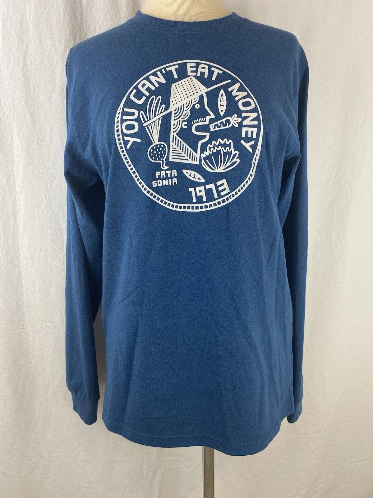 Men's Patagonia You Can't Eat Money Large Orange - Adult & Kids T-Shirts, Sweatshirts & Hoodies apparel design preview 1