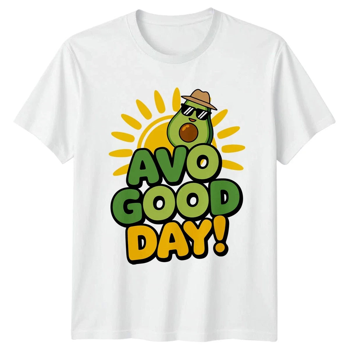 Avo Good Day Avocado Lovers Food Humor Birthday Gift - Adult & Kids T-Shirts, Sweatshirts & Hoodies apparel design preview 1