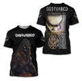 Disturbed The Sickness 25th Anniversary Tour 2025 3D - Adult & Kids T-Shirts, Sweatshirts & Hoodies apparel design preview 1