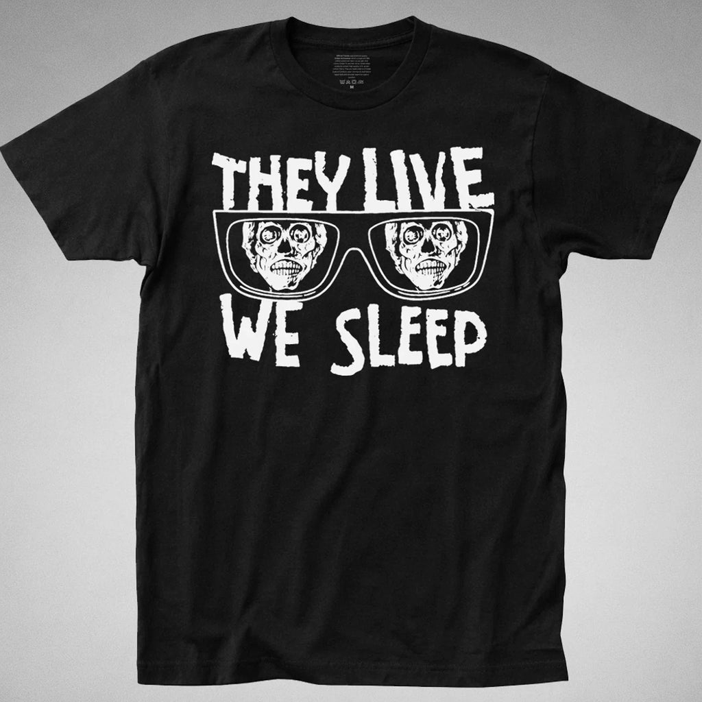 They Live we sleep obey sunglasses roddy piper kick - Adult & Kids T-Shirts, Sweatshirts & Hoodies apparel design preview 1