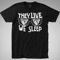 They Live we sleep obey sunglasses roddy piper kick - Adult & Kids T-Shirts, Sweatshirts & Hoodies apparel design preview 1