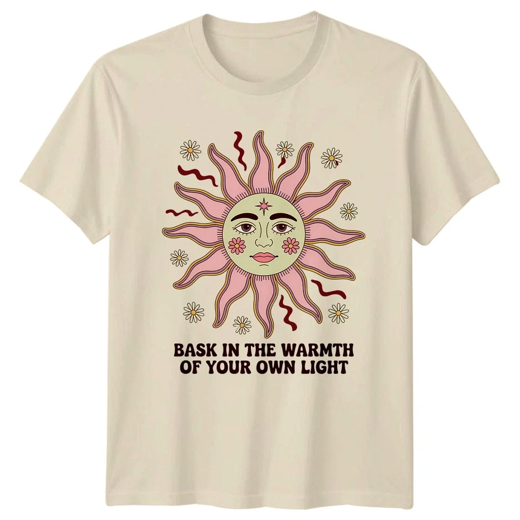 Bask In The Warmth Of Your Own Boho Style Wellness - Adult & Kids T-Shirts, Sweatshirts & Hoodies apparel design preview 1