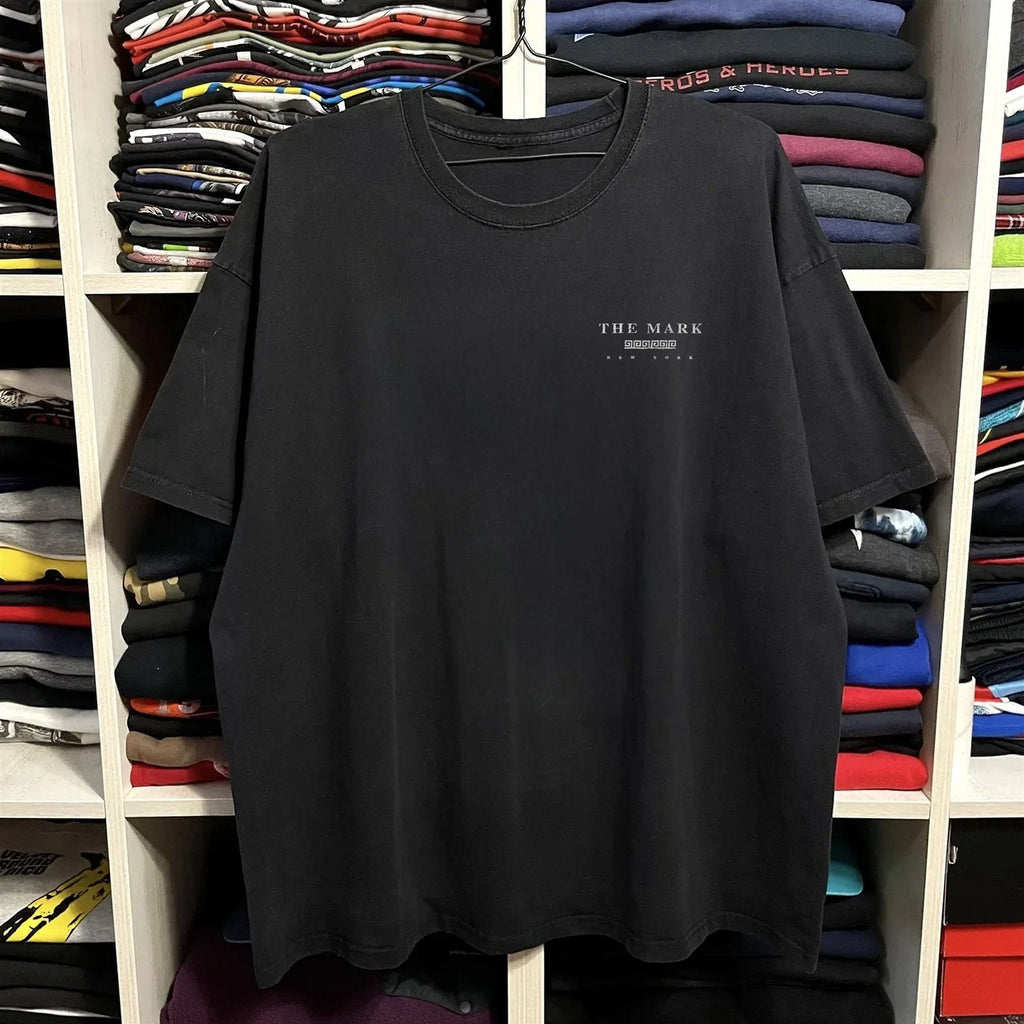 90s The Mark Hotel New York City Washed Black L - Adult & Kids T-Shirts, Sweatshirts & Hoodies apparel design preview 1