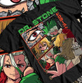 Dr.Stone Senku Ishigami Anime Manga Taiju Oki Ryusui - Adult & Kids T-Shirts, Sweatshirts & Hoodies apparel design preview 1