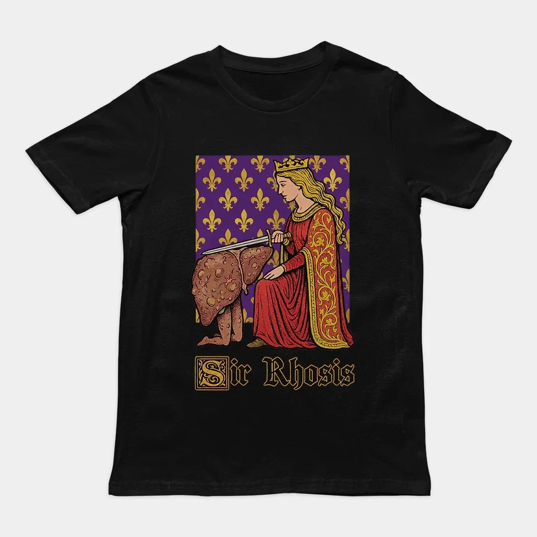Sir Rhosis Funny Wordplay Meme Joke Graphic Viral - Adult & Kids T-Shirts, Sweatshirts & Hoodies apparel design preview 1