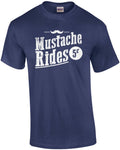 Mustache Rides 5 cents funny offensive sexual - Adult & Kids T-Shirts, Sweatshirts & Hoodies apparel design preview 1