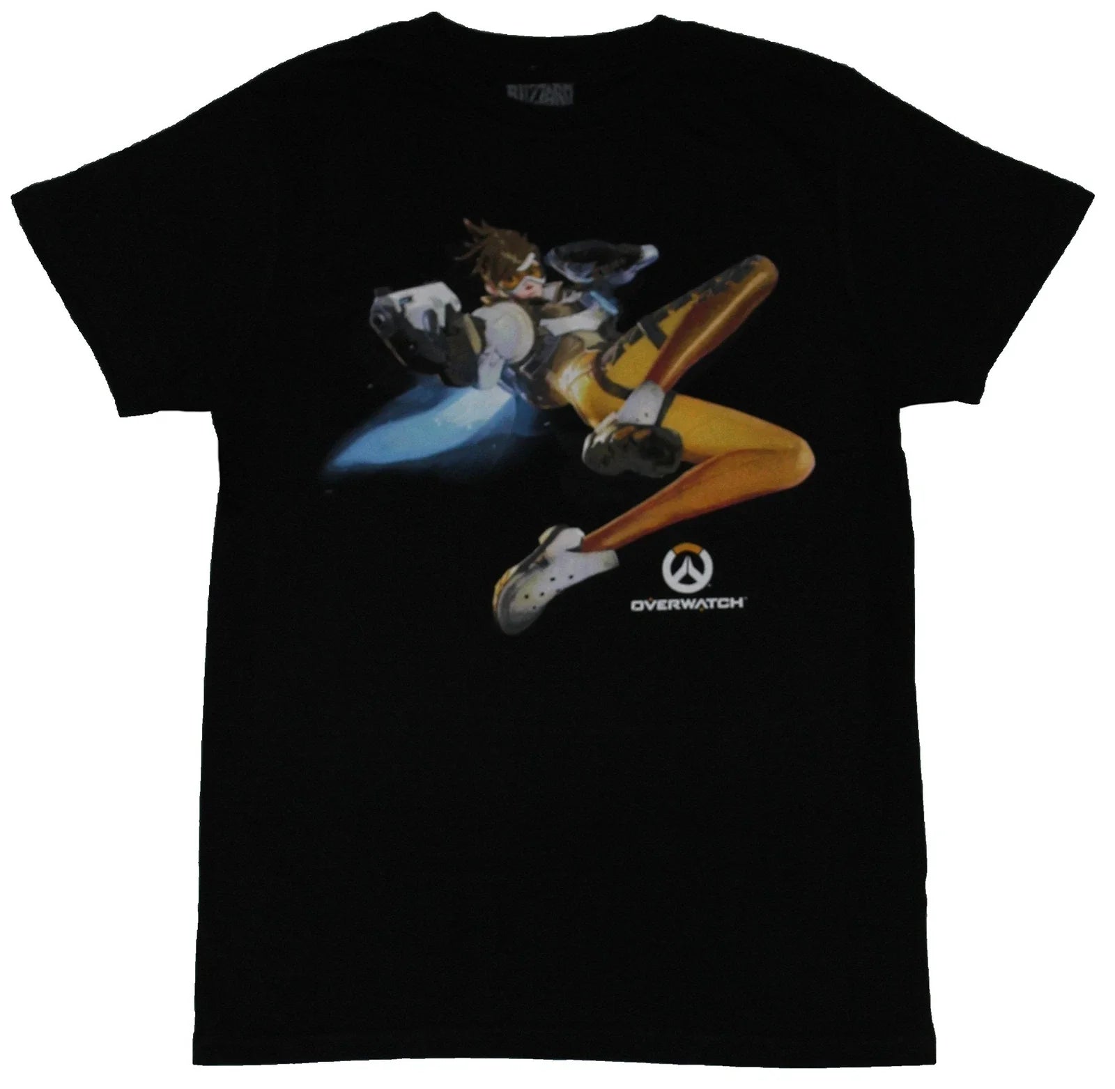 Overwatch Adult New The Cavaly's Here Diving Tracer - Adult & Kids T-Shirts, Sweatshirts & Hoodies apparel design preview 1