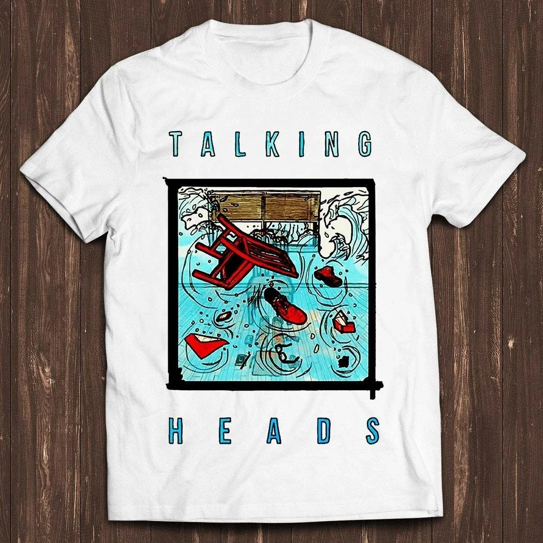 Talking Heads Stood Small Cottage Vintage Music Meme - Adult & Kids T-Shirts, Sweatshirts & Hoodies apparel design preview 1