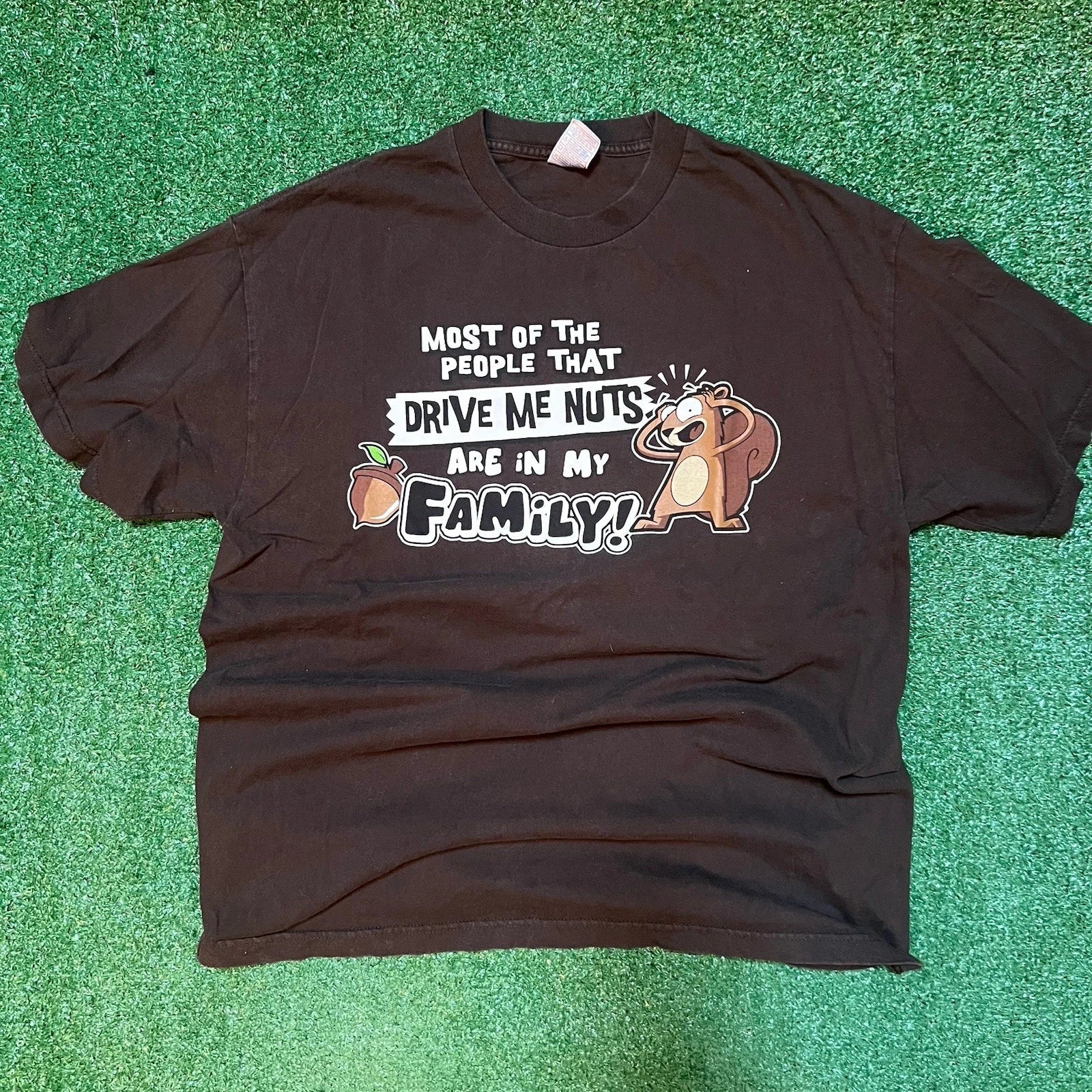 Y2K Brown funny with a great design. Size: XL - Adult & Kids T-Shirts, Sweatshirts & Hoodies apparel design preview 1