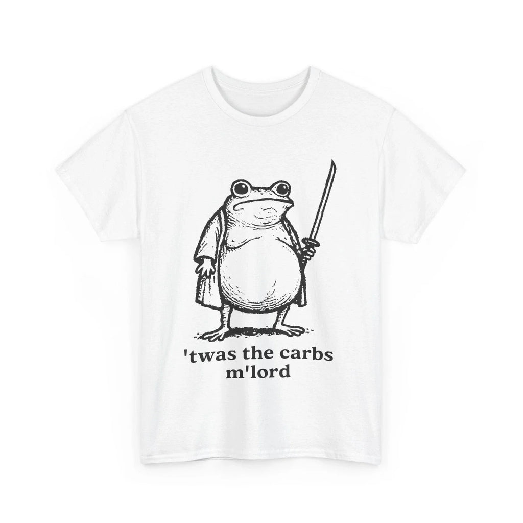 Frog Meme Funny TWAS The Carbs M'Lord Women Men - Adult & Kids T-Shirts, Sweatshirts & Hoodies apparel design preview 1