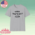 York Barbell Club Men's Grey Size S-5XL - Adult & Kids T-Shirts, Sweatshirts & Hoodies apparel design preview 1