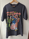 Red Hot Chili Peppers 90s Sgt. Pepper Euro Boot Rare - Adult & Kids T-Shirts, Sweatshirts & Hoodies apparel design preview 1