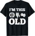 I'm This Old Funny Classic Car Parts Mechanic Vintage - Adult & Kids T-Shirts, Sweatshirts & Hoodies apparel design preview 1