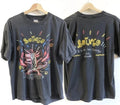 1991 Oingo Boingo band 2 sided Reprint basic black - Adult & Kids T-Shirts, Sweatshirts & Hoodies apparel design preview 1