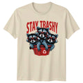 Stay Trashy Raccoon Lovers Wildlife Humor Birthday - Adult & Kids T-Shirts, Sweatshirts & Hoodies apparel design preview 1