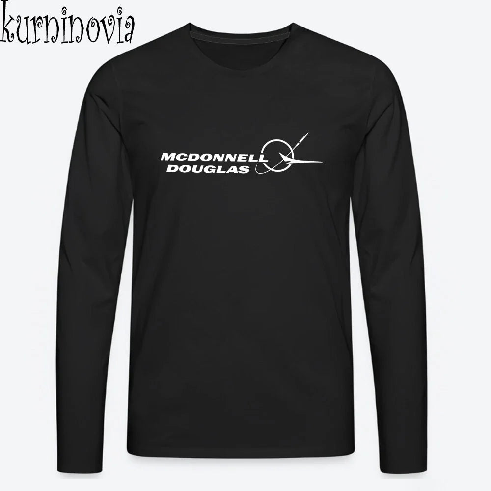 Mcdonnell Douglas Aerospace Black Size S to 2XL - Adult & Kids T-Shirts, Sweatshirts & Hoodies apparel design preview 1