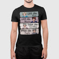 Live Love Think Speak Funny TV Sitcom Inspired Women - Adult & Kids T-Shirts, Sweatshirts & Hoodies apparel design preview 1