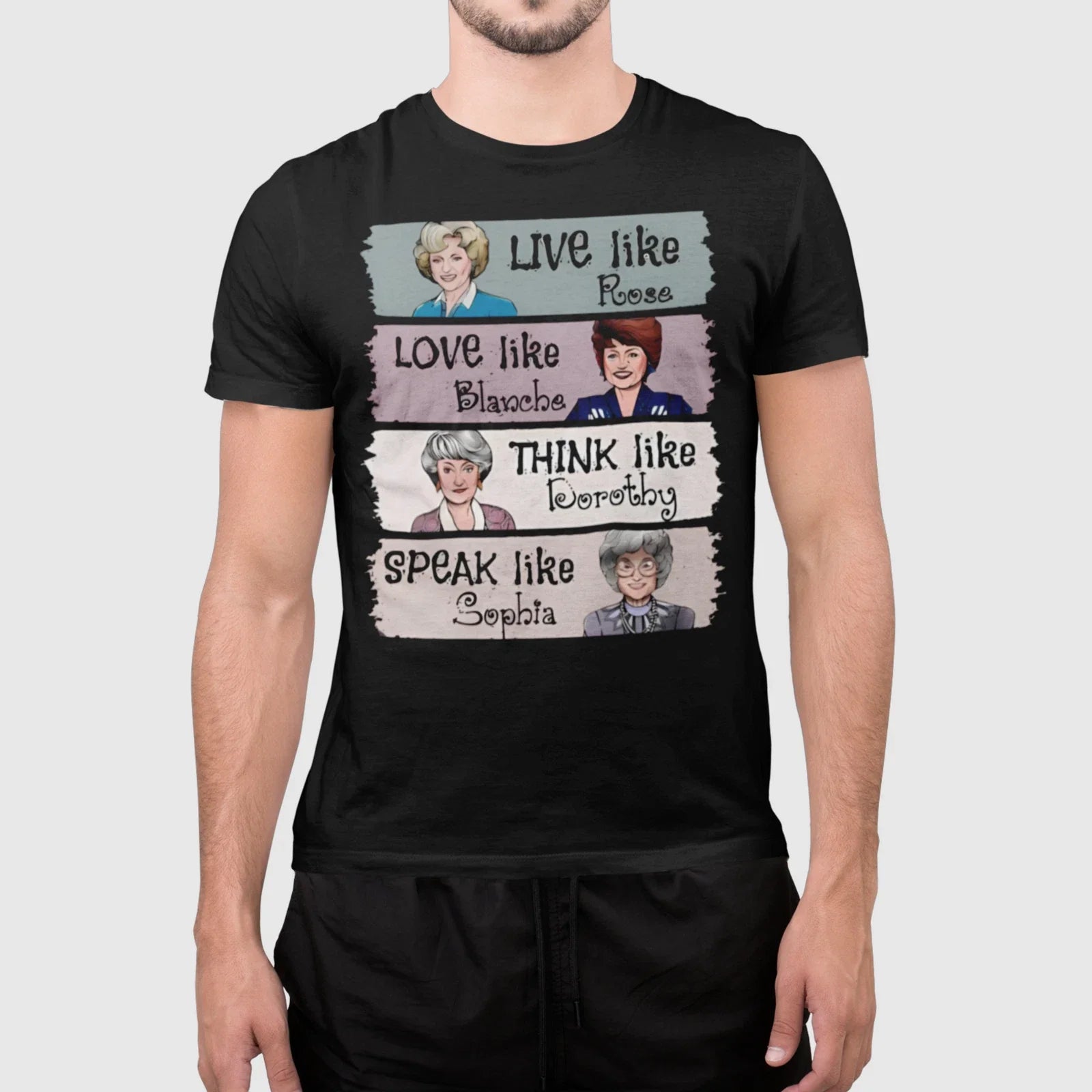 Live Love Think Speak Funny TV Sitcom Inspired Women - Adult & Kids T-Shirts, Sweatshirts & Hoodies apparel design preview 1