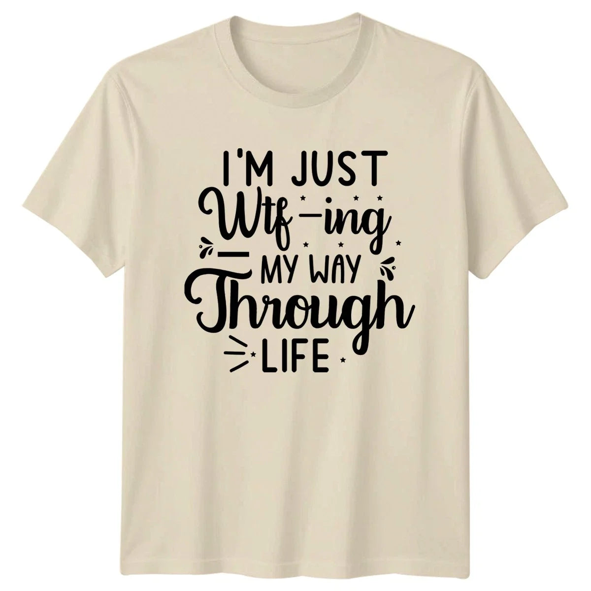 Im Just Wtf Ing My Funny Sarcasm Gift For Him And Her - Adult & Kids T-Shirts, Sweatshirts & Hoodies apparel design preview 1